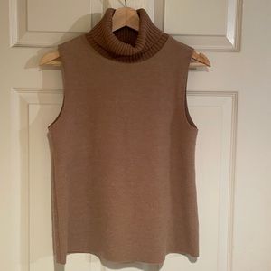 Zara sleeveless turtleneck top
